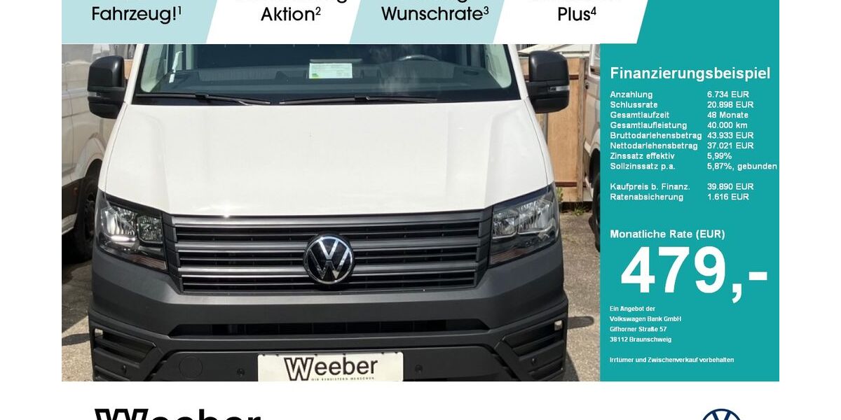 VW Crafter 1.500 km 39.800 &euro; Leonberg 71229