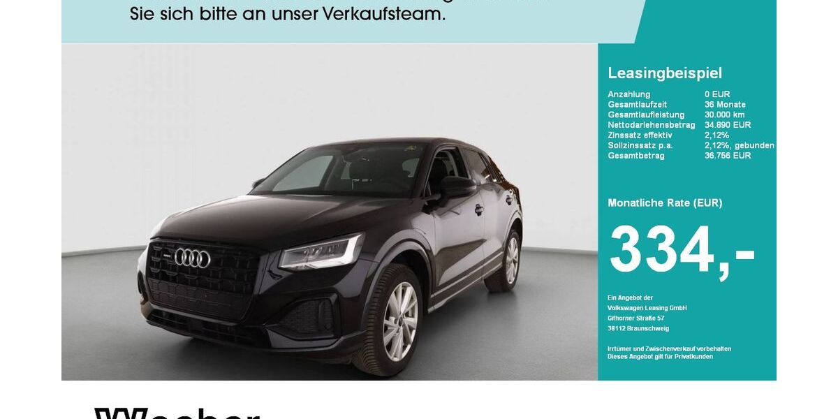 Audi Q2 32.070 km 34.889 &euro; Weil der Stadt 71263