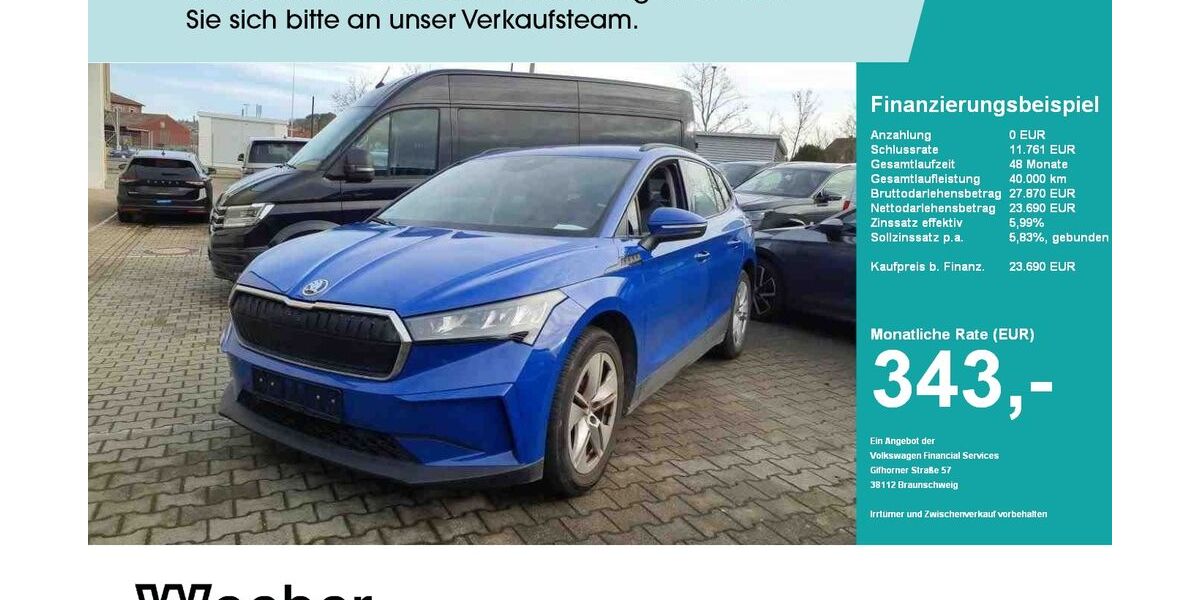Skoda Enyaq 22.753 km 23.250 &euro; Weil der Stadt 71263