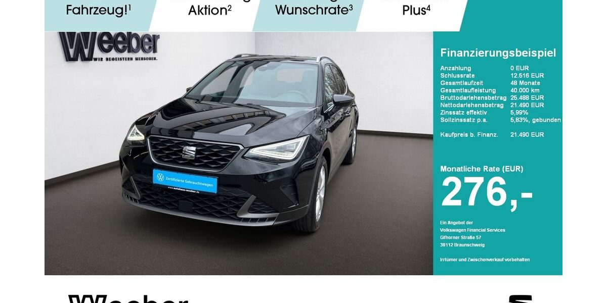 Seat Arona 19.338 km 21.390 &euro; Herrenberg 71083