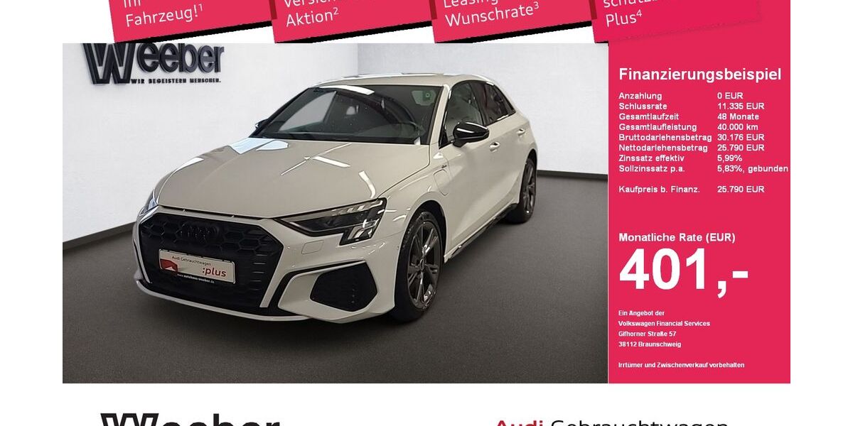 Audi A3 55.378 km 24.390 &euro; Leonberg 71229