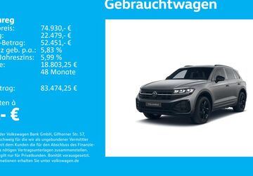 VW Touareg 17.081 km 74.930 &euro; Stuttgart-Wangen 70188