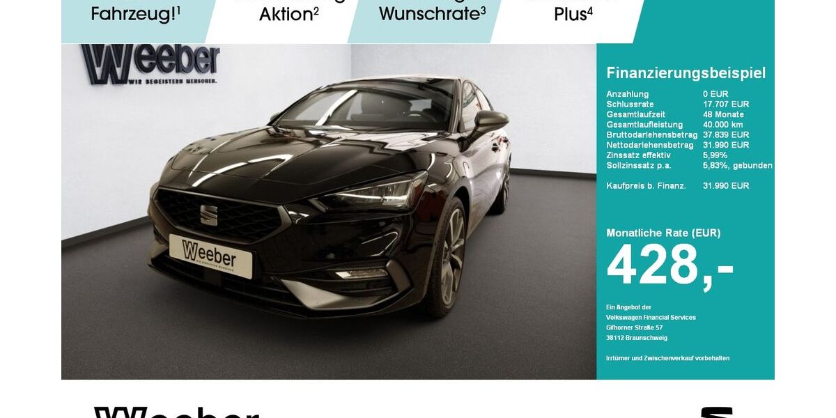 Seat Leon 8.990 km 31.490 &euro; Herrenberg 71083