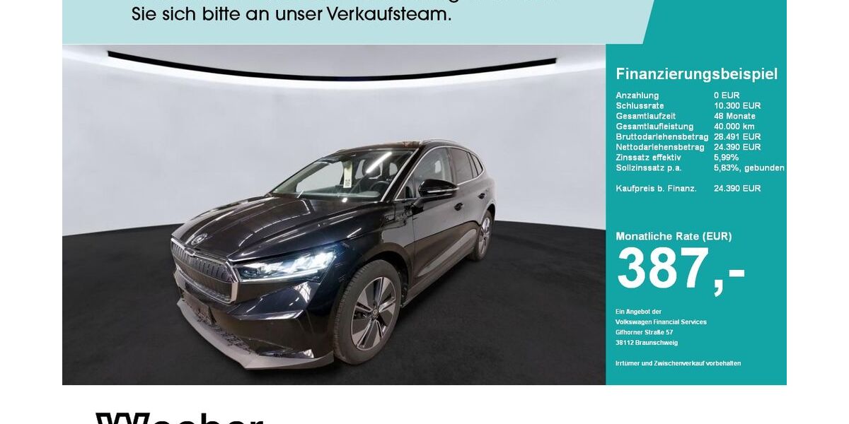 Skoda Enyaq 8.879 km 24.390 &euro; Calw 75365