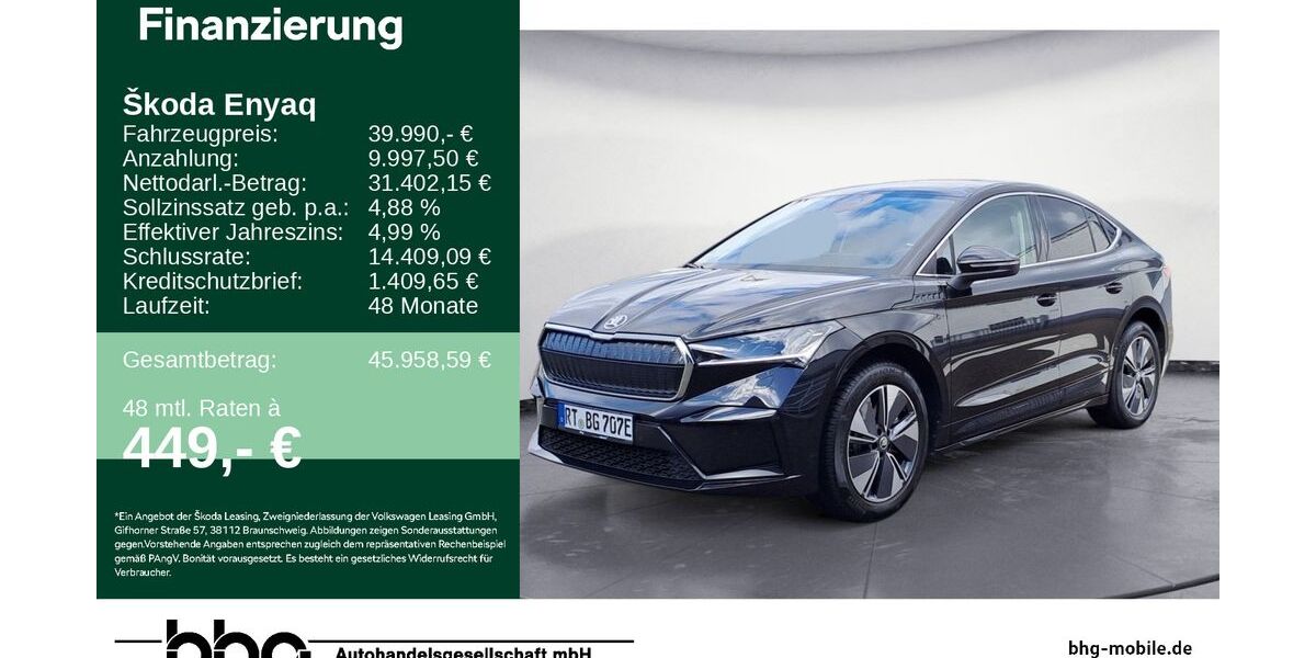 Skoda Enyaq 13.739 km 39.990 &euro; Reutlingen 72770