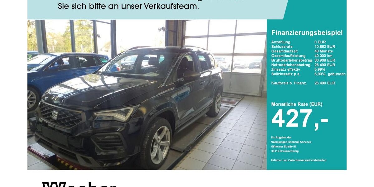 Seat Ateca 53.174 km 26.489 &euro; Herrenberg 71083