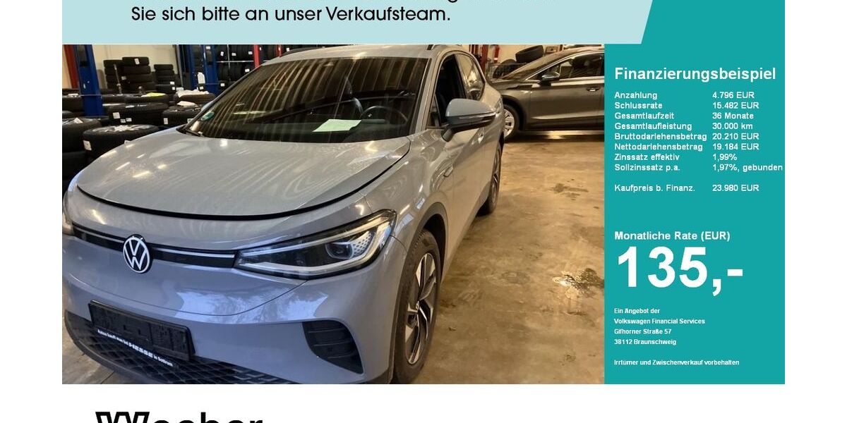 VW ID.4 44.896 km 23.980 &euro; Weil der Stadt 71263