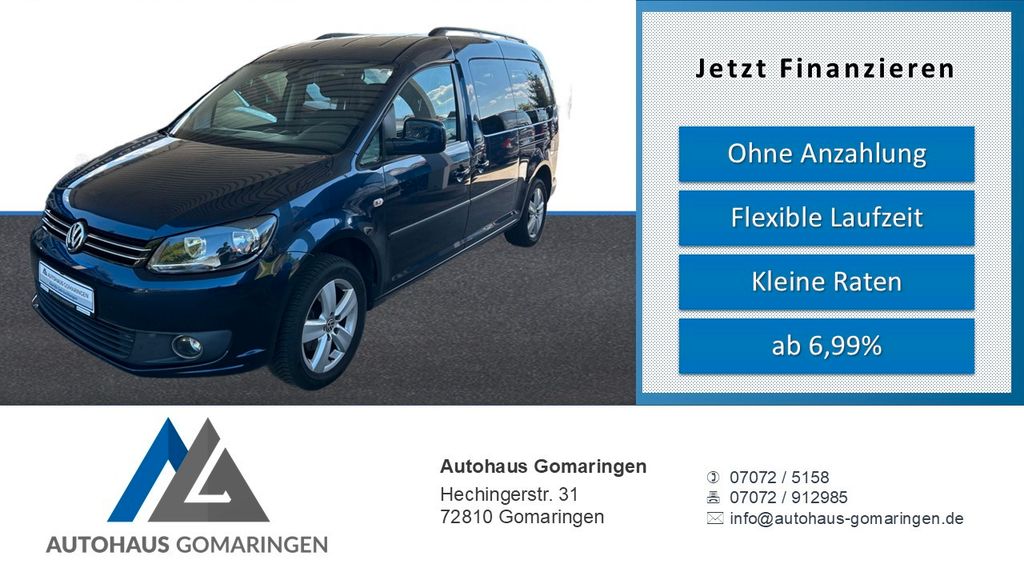 VW Caddy 113.000 km 14.999 &euro; Gomaringen 72810