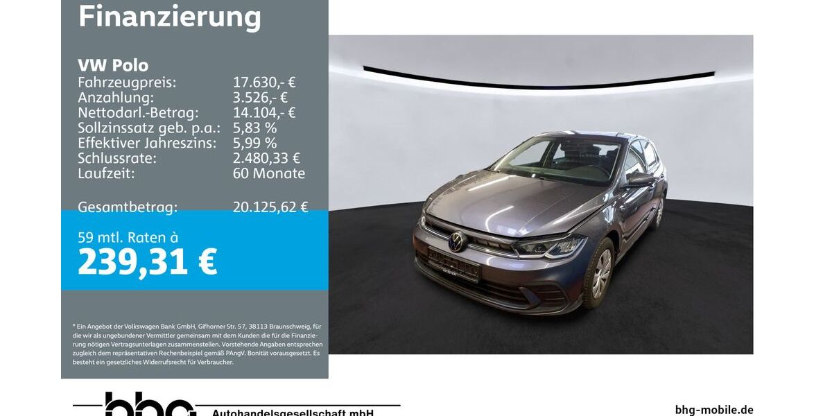 VW Polo 57.166 km 17.630 &euro; Reutlingen 72770