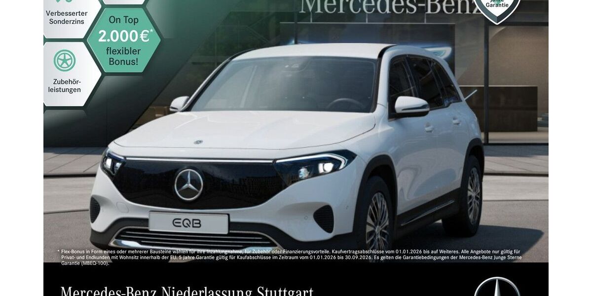 Mercedes-Benz EQB 7.307 km 37.990 &euro; Stuttgart 70469