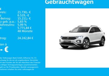 VW T-Roc 24.856 km 21.330 &euro; Stuttgart-Wangen 70188