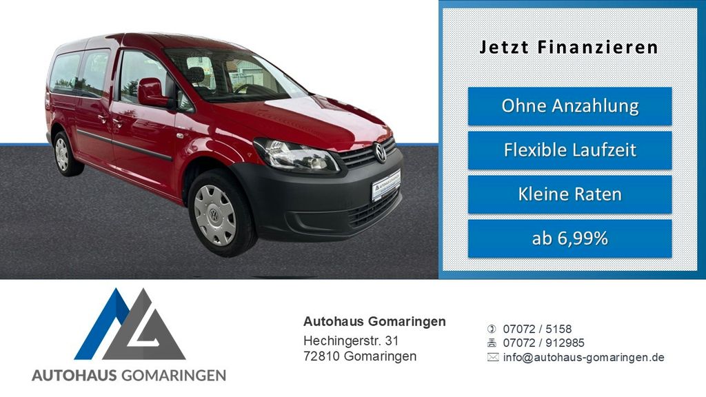 VW Caddy 118.000 km 14.999 &euro; Gomaringen 72810