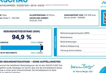 Tesla Model Y 40.172 km 39.900 &euro; Asperg 71679