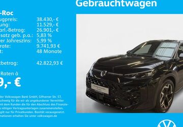VW T-Roc 1.505 km 37.430 &euro; Stuttgart-Feuerbach 70469