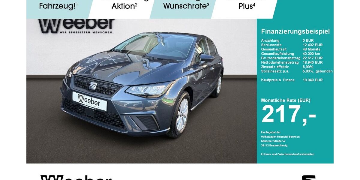Seat Ibiza 21.069 km 18.939 &euro; Weil der Stadt 71263