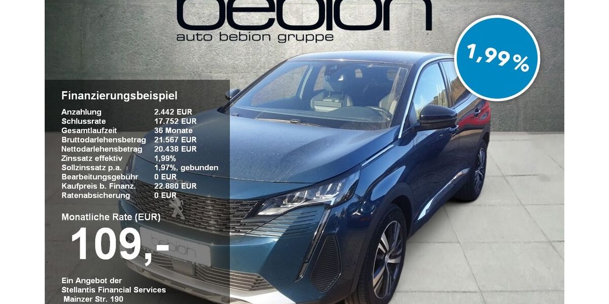 Peugeot 3008 34.270 km 22.480 &euro; Magstadt 71106