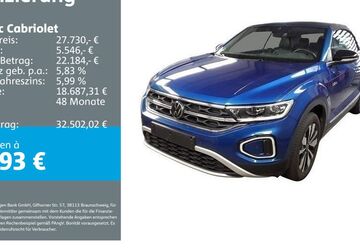 VW T-Roc 8.762 km 26.960 &euro; Reutlingen 72770