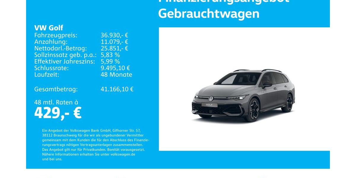 VW Golf 14.384 km 36.430 &euro; Stuttgart-Feuerbach 70469