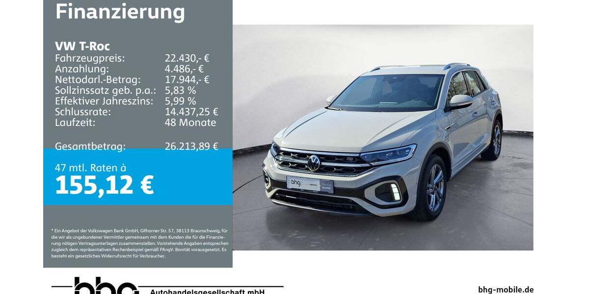 VW T-Roc 24.902 km 21.590 &euro; Metzingen 72555