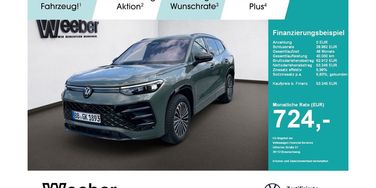 VW Tayron 28.500 km 52.344 &euro; Herrenberg 71083