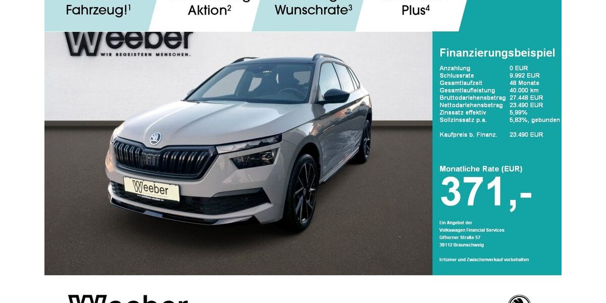 Skoda Kamiq 31.407 km 23.490 &euro; Calw 75365