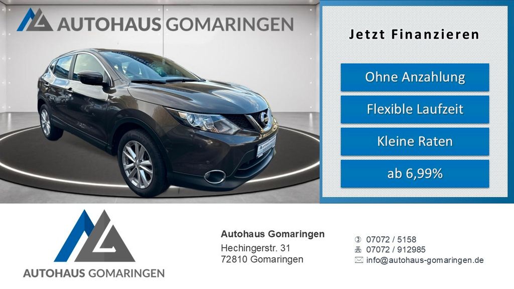Nissan Qashqai 75.000 km 13.999 &euro; Gomaringen 72810