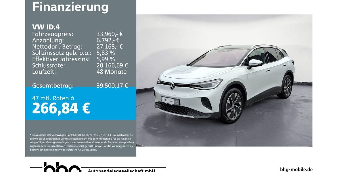 VW ID.4 8.354 km 32.920 &euro; Reutlingen 72770