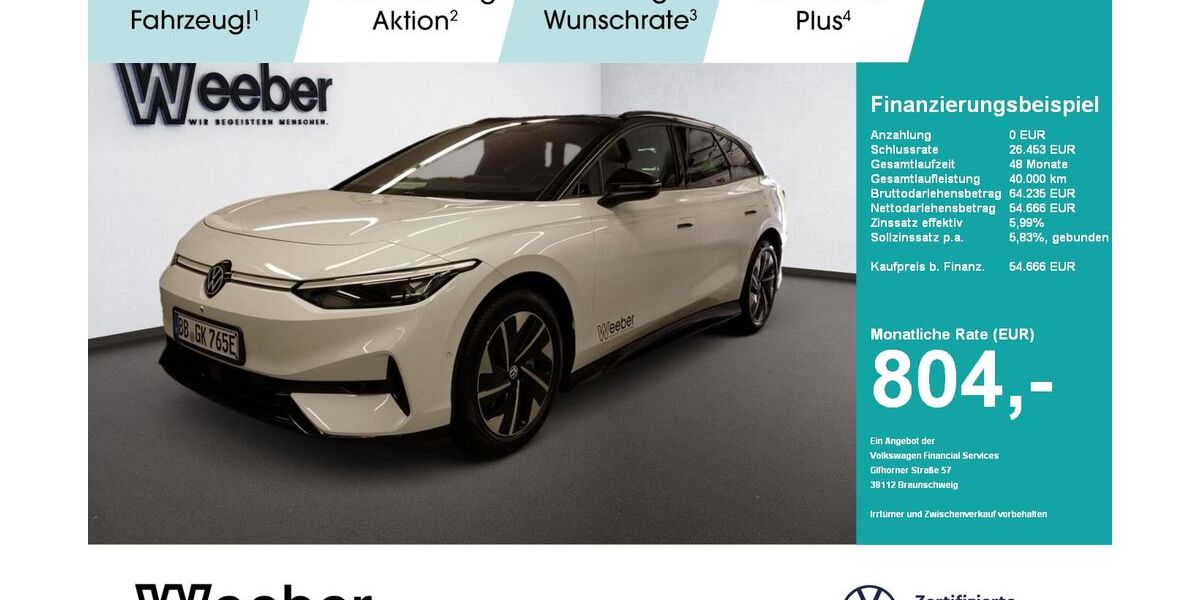 VW ID.7 12.000 km 53.344 &euro; Herrenberg 71083