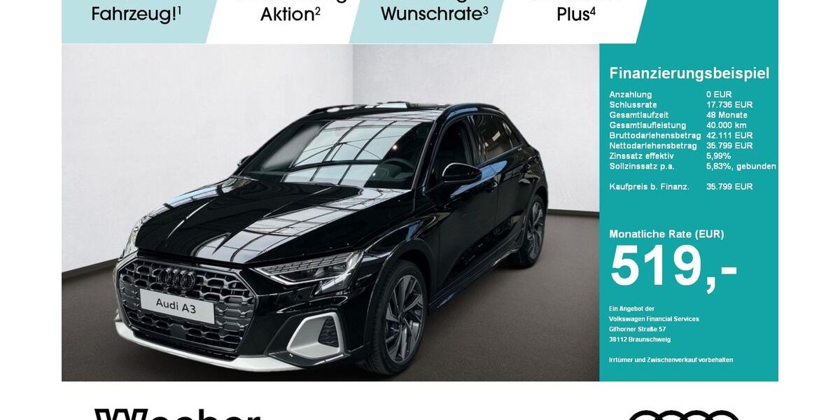 Audi A3 8.999 km 35.700 &euro; Leonberg 71229