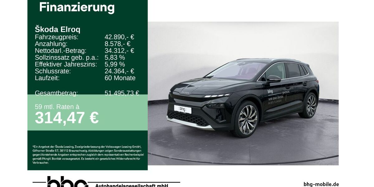 Skoda Elroq 19.139 km 42.890 &euro; Reutlingen 72770