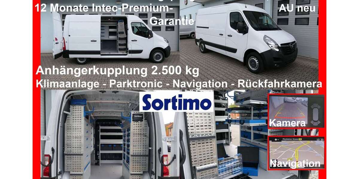 Opel Movano 83.000 km 24.900 &euro; Mühlacker 75417