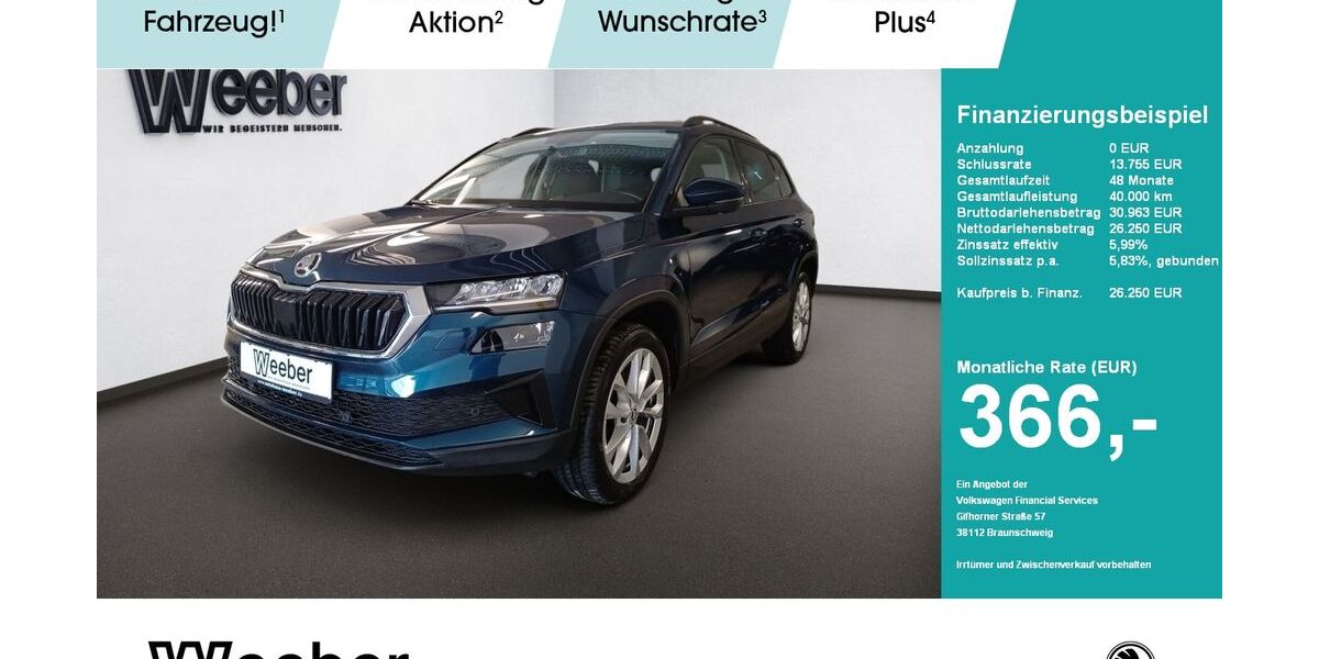 Skoda Karoq 31.087 km 26.250 &euro; Leonberg 71229