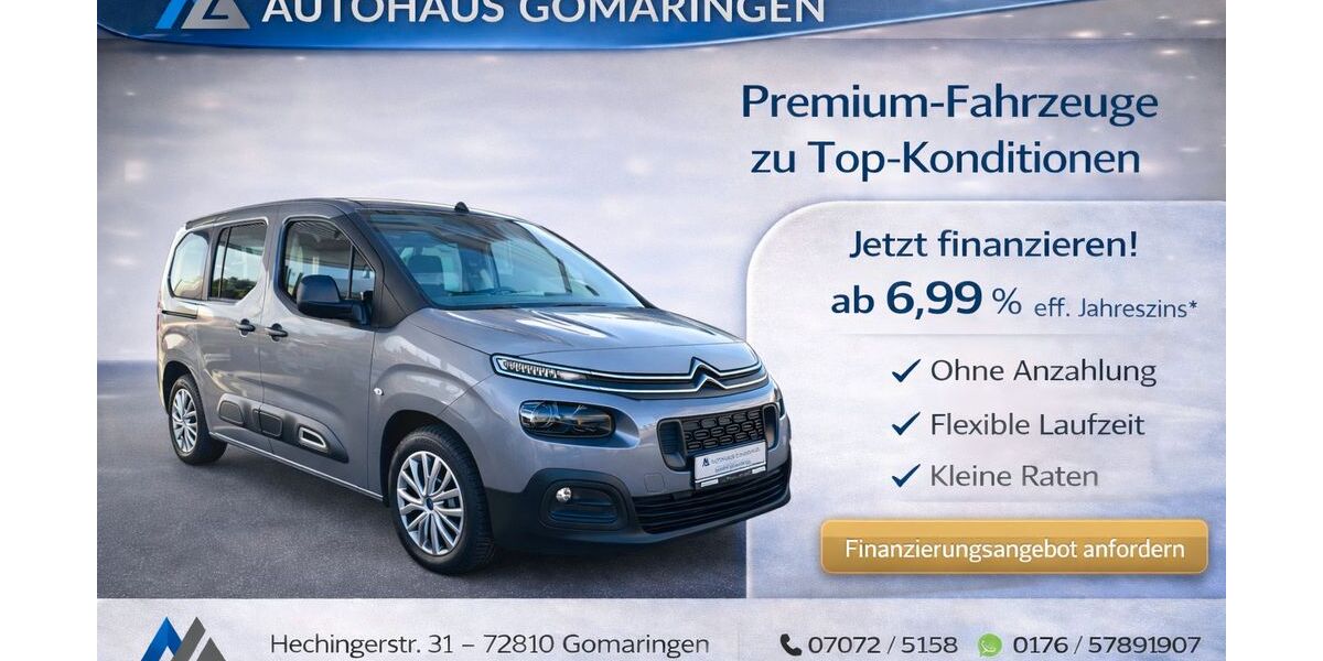 Citroen Berlingo 45.000 km 17.999 &euro; Gomaringen 72810
