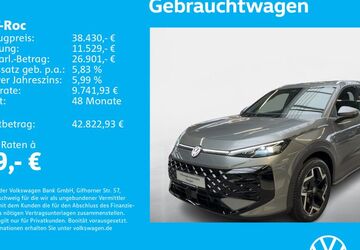 VW T-Roc 1.505 km 37.430 &euro; Stuttgart-Feuerbach 70469