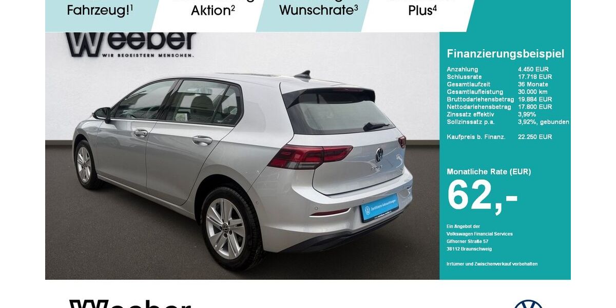 VW Golf 62.192 km 21.450 &euro; Calw 75365