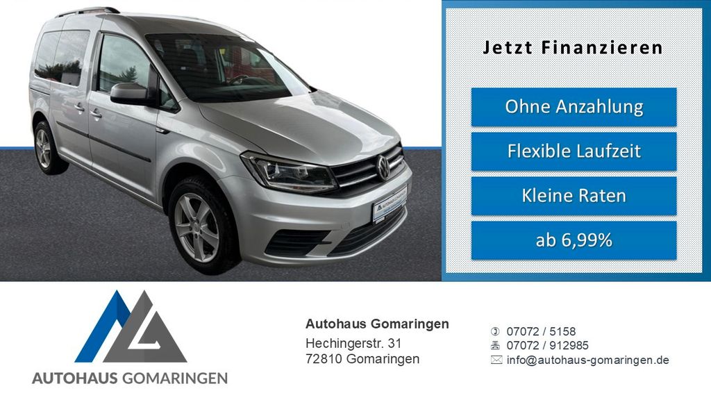 VW Caddy 70.000 km 20.899 &euro; Gomaringen 72810