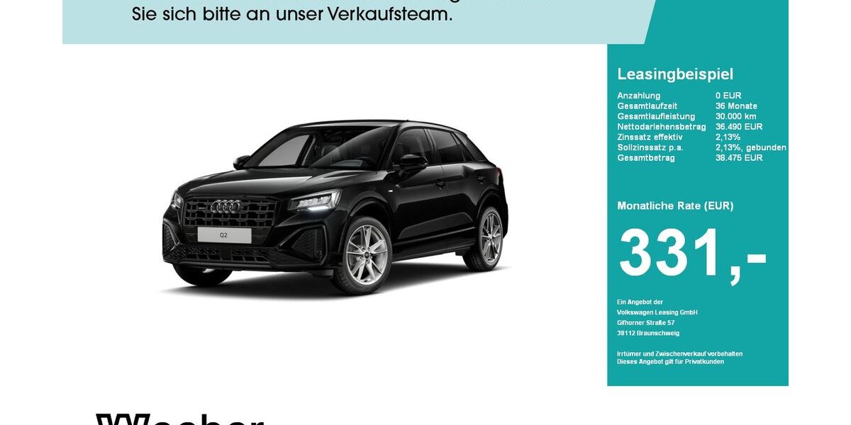 Audi Q2 26.696 km 36.489 &euro; Leonberg 71229