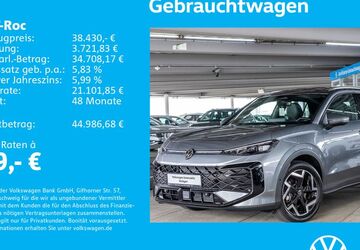 VW T-Roc 1.505 km 37.230 &euro; Stuttgart-Wangen 70188