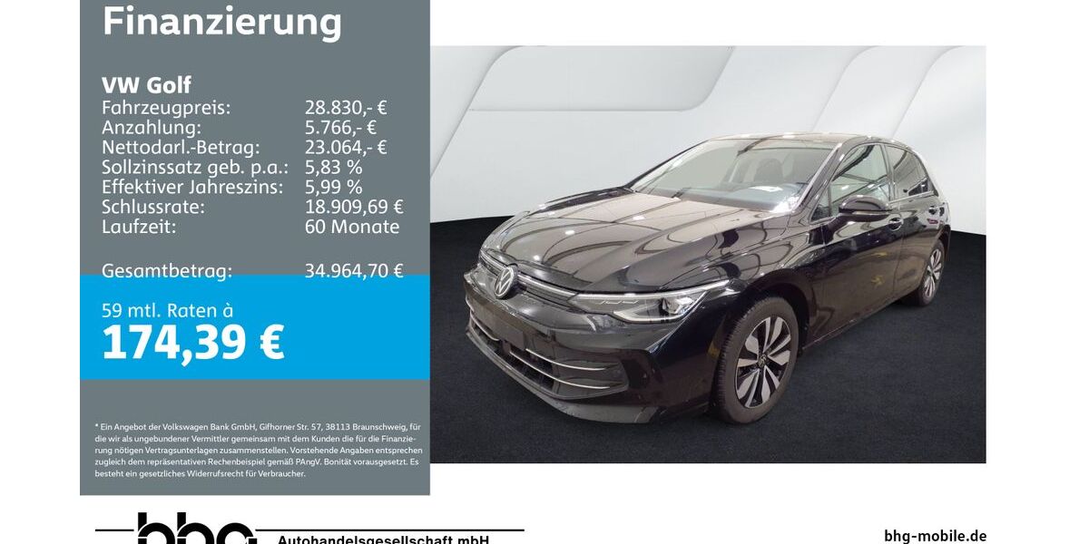 VW Golf 22.675 km 27.760 &euro; Reutlingen 72770