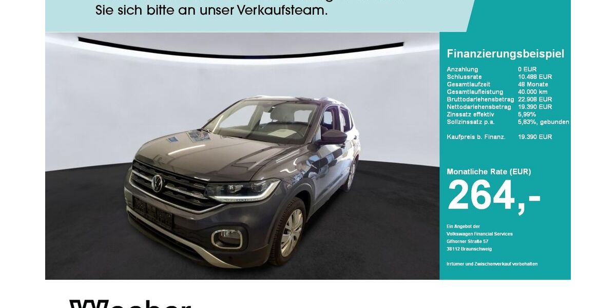 VW T-Cross 43.834 km 19.280 &euro; Calw 75365