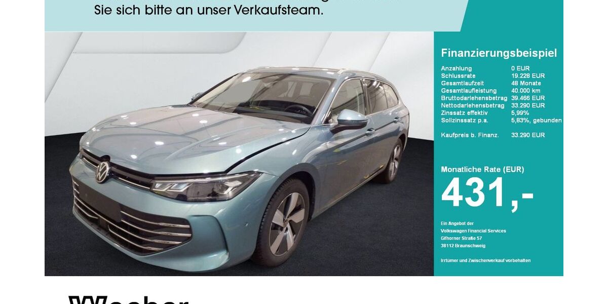 VW Passat Variant 16.817 km 33.290 &euro; Leonberg 71229