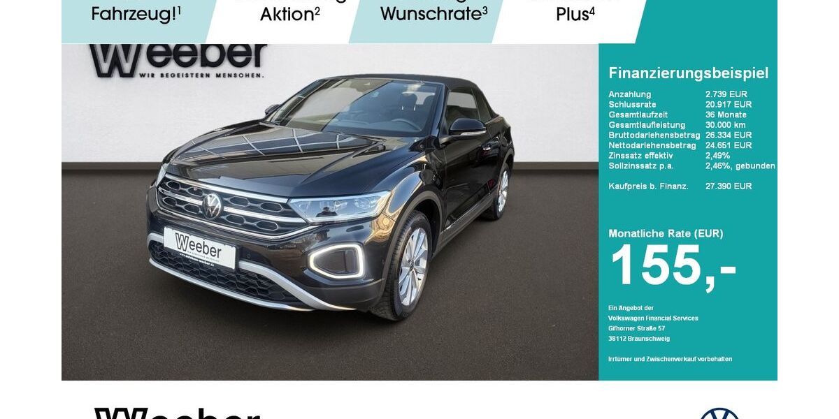 VW T-Roc 6.676 km 26.090 &euro; Weil der Stadt 71263