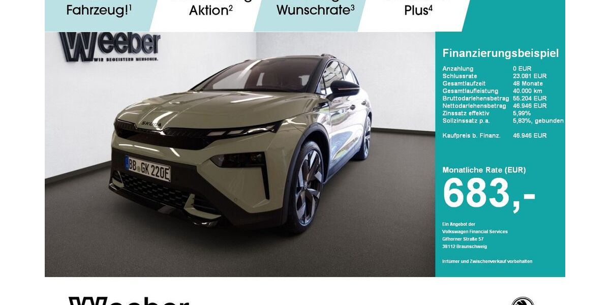 Skoda Elroq 17.000 km 46.846 &euro; Herrenberg 71083