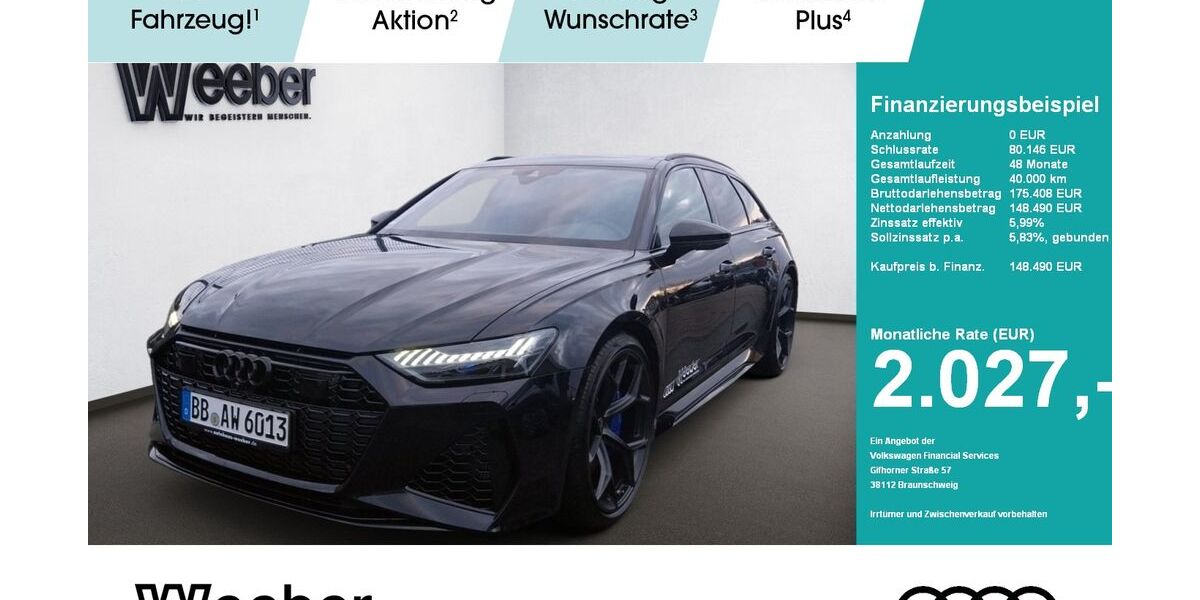 Audi RS6 4.990 km 148.490 &euro; Herrenberg 71083