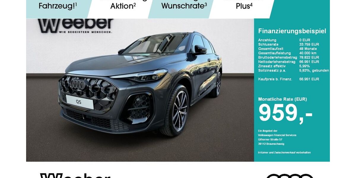 Audi Q5 2.500 km 66.951 &euro; Weil der Stadt 71263