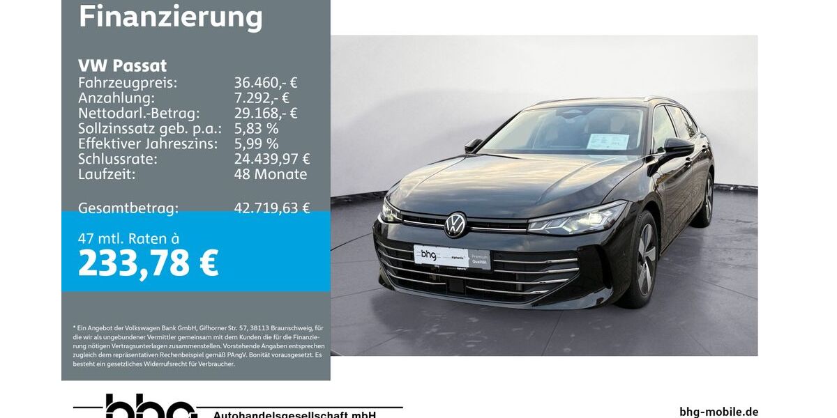 VW Passat 24.325 km 33.890 &euro; Metzingen 72555