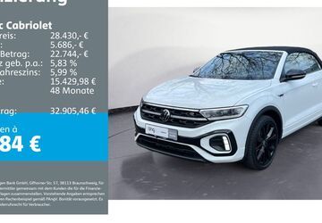 VW T-Roc 22.386 km 28.430 &euro; Reutlingen 72760