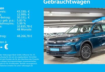 VW Tiguan 9.197 km 42.830 &euro; Stuttgart-Wangen 70188