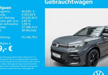 VW Tiguan 1.505 km 45.930 &euro; Stuttgart-Feuerbach 70469