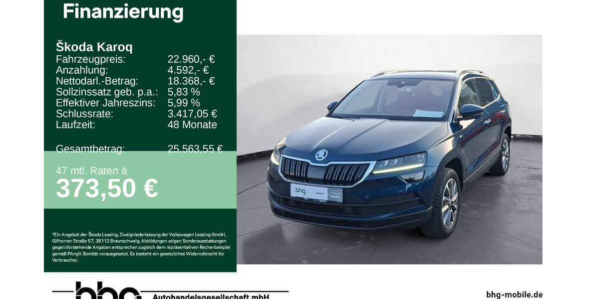 Skoda Karoq 65.773 km 21.990 &euro; Reutlingen 72770